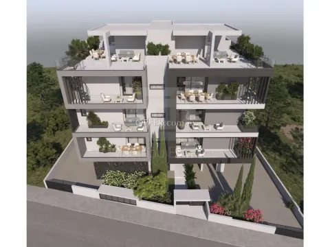 Brand new luxury 2 bedroom penthouse apartment under study in Ekali Limassol - Main Photo