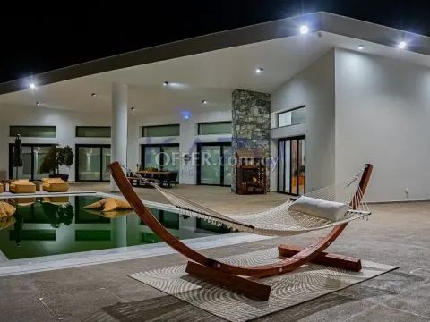Astonishing Luxury Six Bedroom Louvaras Villa with Pool - Main Photo