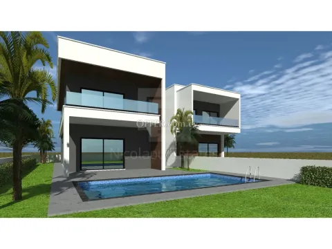 Brand new beautiful 4 bedroom detached house with swimming pool under construction in Agios Athanasios - Main Photo