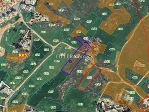 Land Area 4027 sm in Paralimni, Famagusta - 4