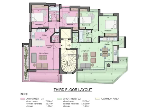 New one bedroom apartment in Katholiki area Limassol - 8