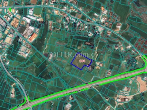 Land Area 4027 sm in Paralimni, Famagusta - 2
