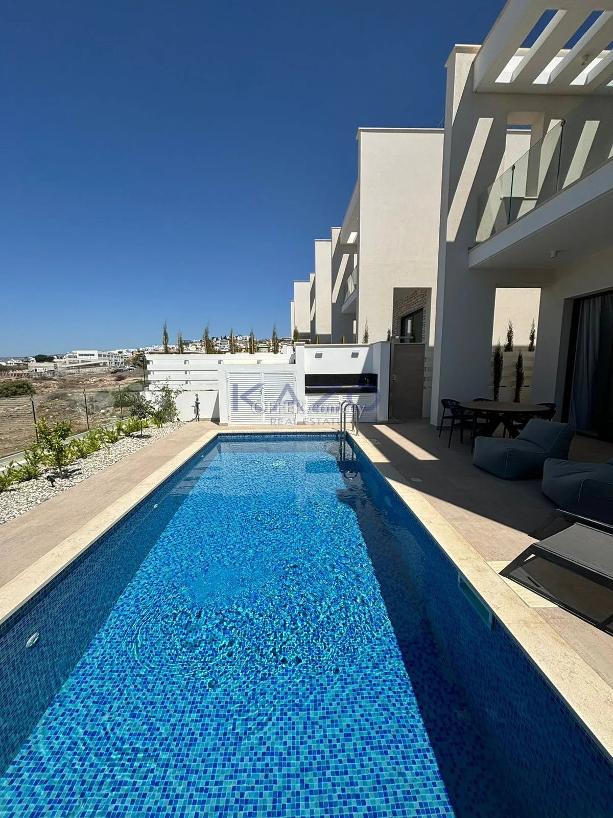 Luxury Sea Front Villa with Private Pool in Paphos Tombs of the Kings - 13