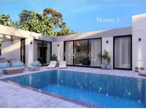 3 BEDROOM UNDER CONSTRUCTION BUNGALOW WITH POOL IN SOTIRA VILLAGE - Main Photo