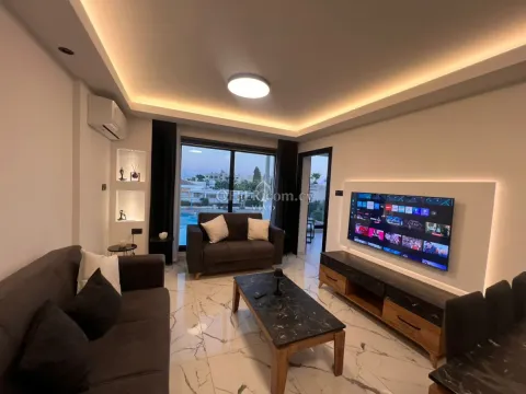 MODERN TWO BEDROOM APARTMENT FOR RENT WITH COMMUNAL POOL IN MOUTAGIAKKA TOURIST AREA - Main Photo