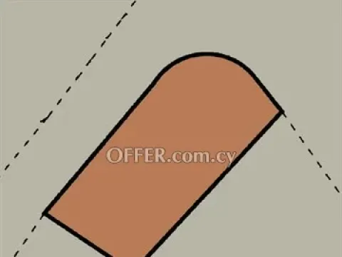 Corner Residential Plot Of 593 Sq.m.  In Geroskipou, Paphos - Main Photo