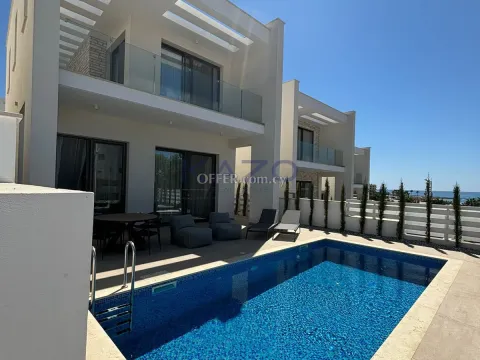 Luxury Sea Front Villa with Private Pool in Paphos Tombs of the Kings - Main Photo