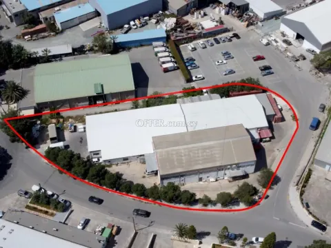 Industrial Warehouse for Sale in Strovolos Nicosia - Main Photo
