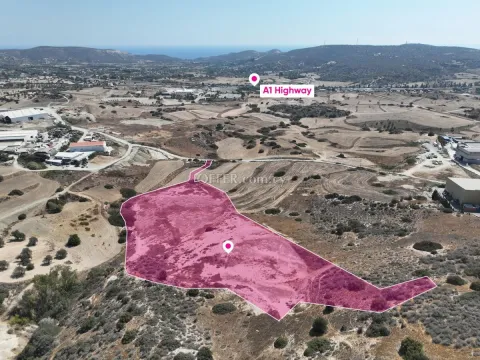 Large Industrial Field Monagroulli Limassol - Main Photo