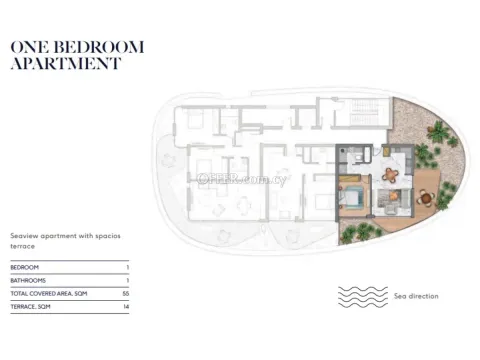 Deluxe three bedroom apartment in Pyrgos sea front area near Parklane Hotel - 7