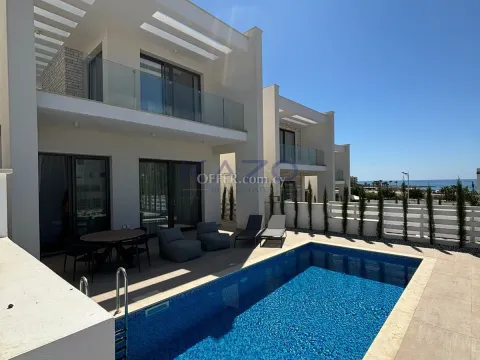 Luxury Sea Front Villa with Private Pool in Paphos Tombs of the Kings - 9