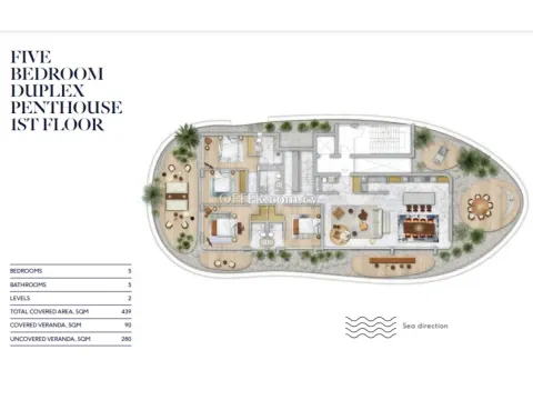 Deluxe three bedroom apartment in Pyrgos sea front area near Parklane Hotel - 4
