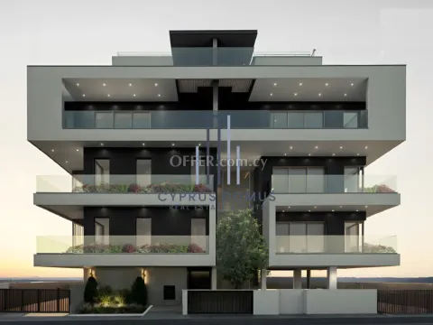 New Modern Penthouse With Roof Garden For Sale In Kato Polemidia Area - Main Photo