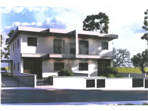Brand new 4 bedroom semi detached house under construction in Kolossi - Main Photo