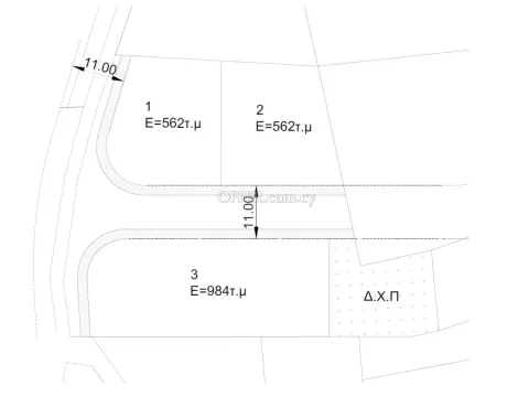 Plot for sale in Geri area near Lourka Forest - Main Photo