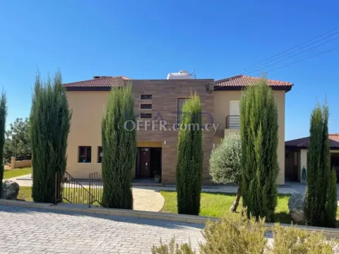 Spacious Four plus One Bedroom Sotira Villa Partially Furnished - Main Photo