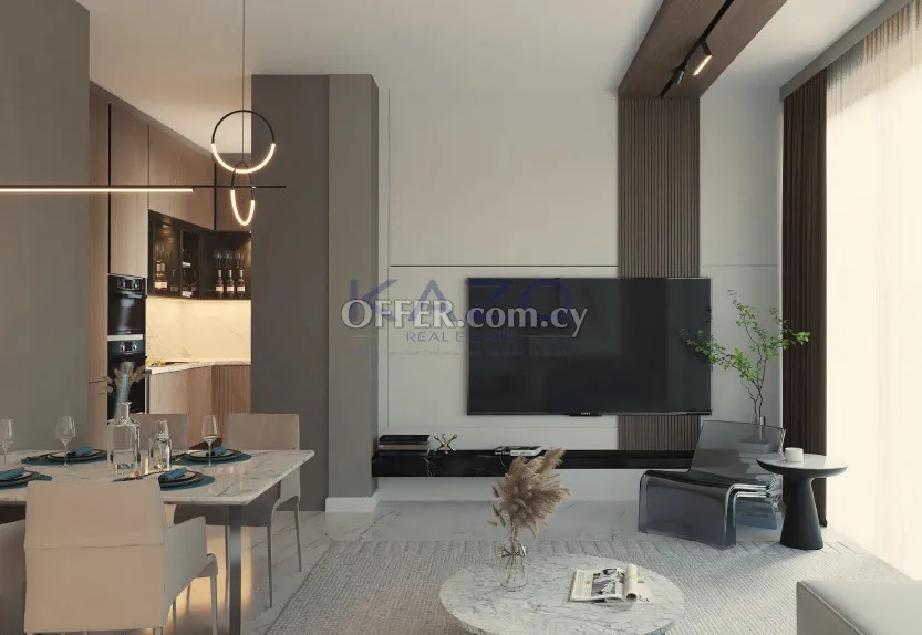 Brand New Three Bedroom Top Floor Apartment with Pool for Sale in Zakaki Area - 5