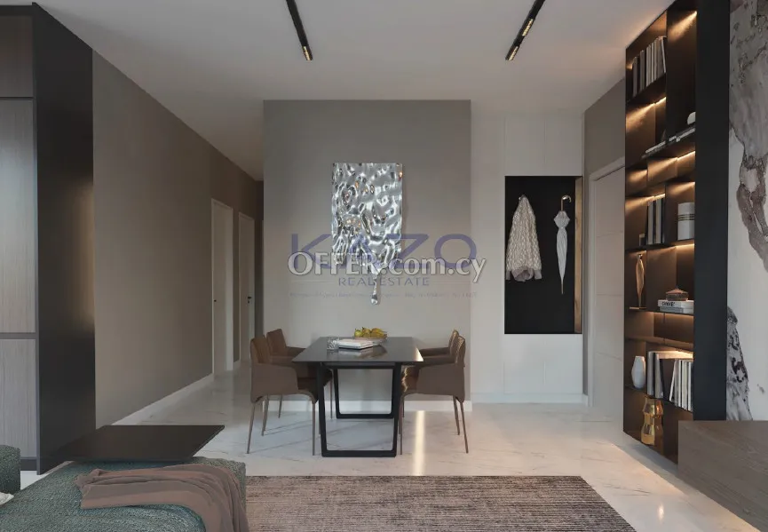 Brand New Three Bedroom Top Floor Apartment with Pool for Sale in Zakaki Area - 4