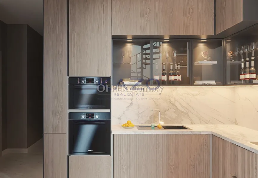 Brand New Three Bedroom Top Floor Apartment with Pool for Sale in Zakaki Area - 3