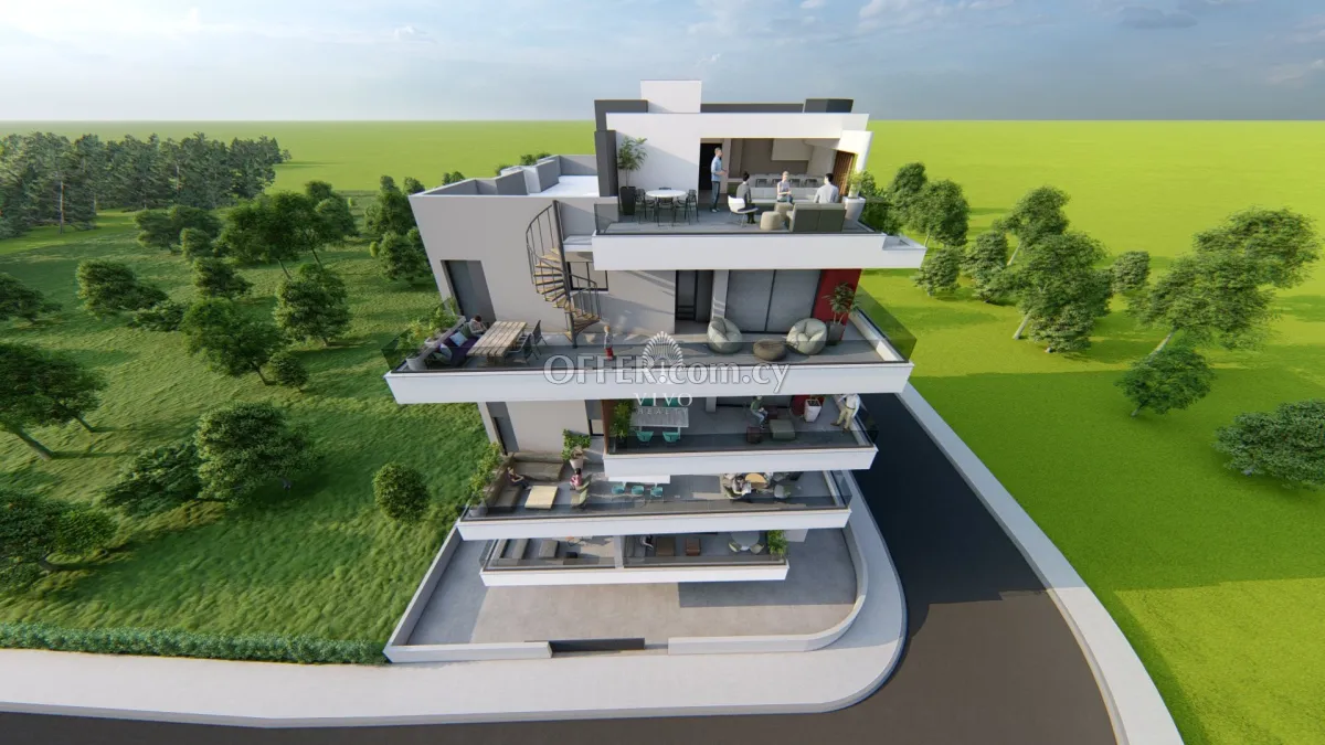 NEW APARTMENT IN KATHOLIKI - CITY CENTER LIVING AREA - 1
