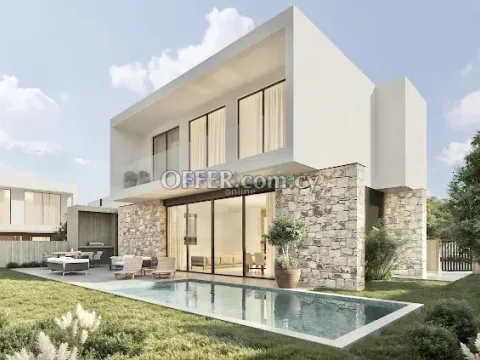 3 Bedroom Luxury Villa For Sale Geroskipou Paphos - Main Photo