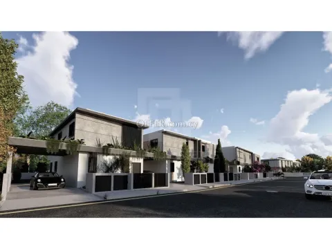 Brand New Three Bedroom Houses with Garden for Sale in Latsia Nicosia - Main Photo