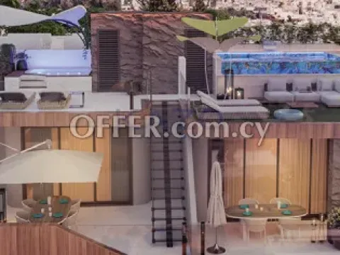 Brand New Three Bedroom Top Floor Apartment with Pool for Sale in Zakaki Area - 12