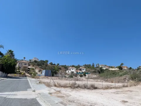 Building Plot 632 sm in Pissouri, Limassol - Main Photo