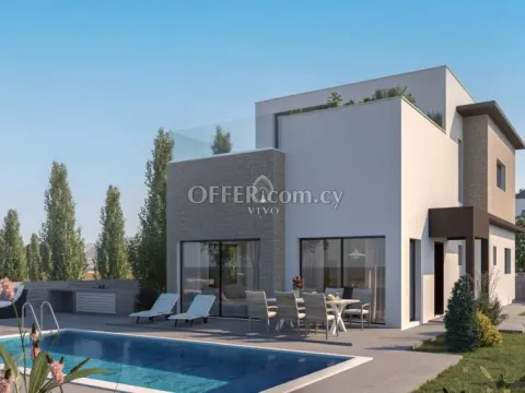 AMAZING 4-BEDROOM VILLA JUST 100 METERS FROM THE BEACH IN POMOS - Main Photo