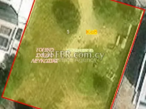 Land, Plot, Nicosia, Strovolos, Chryseleousa, 981m² - Main Photo