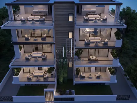 New Modern Penthouse With Roof Garden For Sale In Zakaki Area - Main Photo