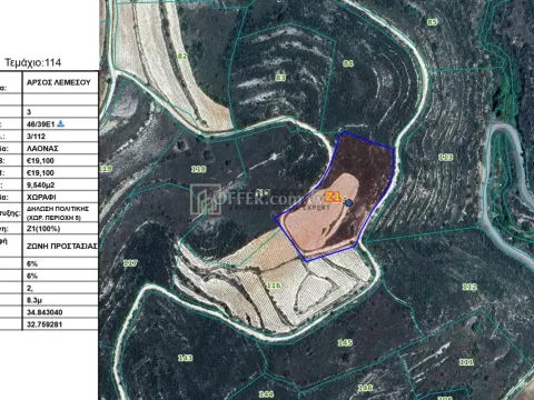 Land for Sale in Arsos Lemesou - Main Photo
