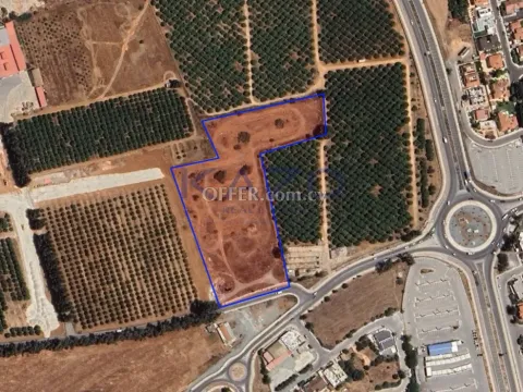 Large Industrial Development Plot for Sale in Zakaki Area - Main Photo