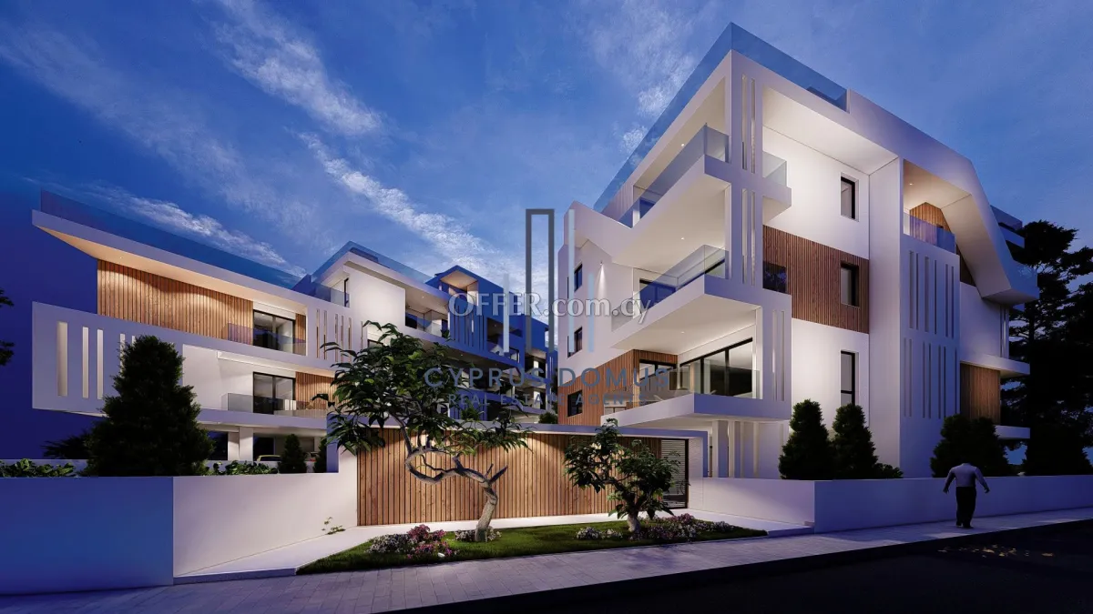 New Contemporary Apartment with Common Swimming Pool for sale in Germasogeia - 1