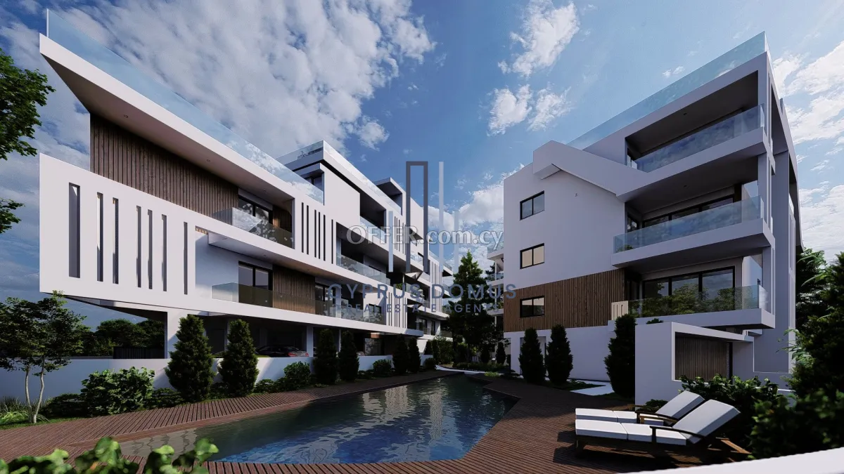 New Contemporary Apartment with Common Swimming Pool for sale in Germasogeia - 9