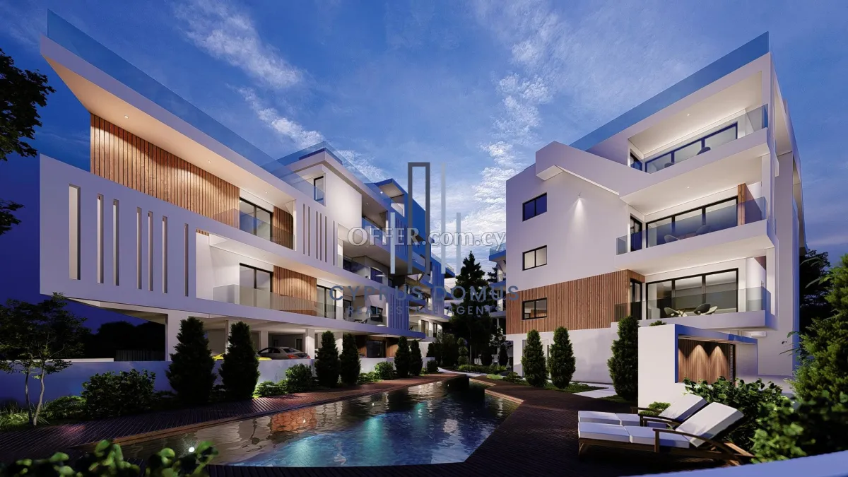 New Contemporary Apartment with Common Swimming Pool for sale in Germasogeia - 6