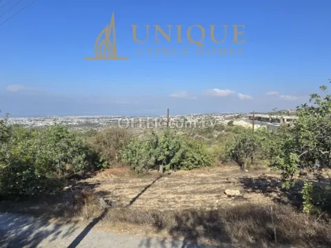 Residential Plot for Sale in Armou, Paphos Sea  Mountain Views - Main Photo