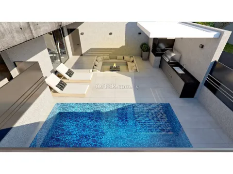 Beautiful luxury 3 bedroom penthouse apartment under study in Ypsonas - Main Photo