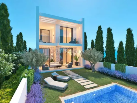 LUXURY 4-BEDROOM VILLA IN PAPHOS WITH SEA VIEW - Main Photo