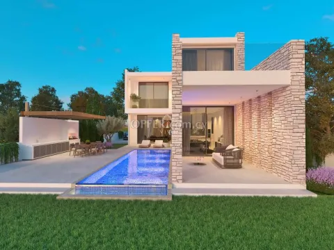 EXCLUSIVE 6-BEDROOM VILLA IN PAPHOS WITH SEA VIEW - Main Photo