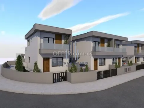 New Semi-Detached House For Sale In Asomatos Area. - Main Photo