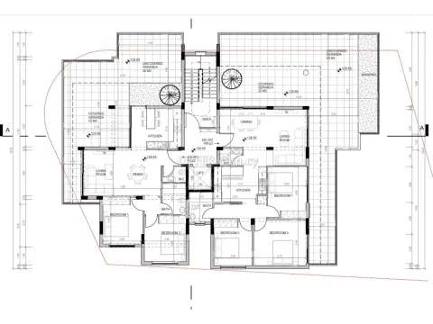 Beautiful luxury 3 bedroom penthouse apartment under study in Ypsonas - 6