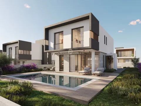 THREE BEDROOM VILLA WITH PRIVATE POOL IN EMBA- PAPHOS - Main Photo