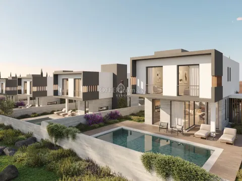 THREE BEDROOM VILLA WITH PRIVATE POOL IN EMBA- PAPHOS - Main Photo