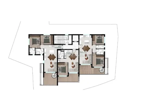 Two bedroom penthouse for sale in Germasogia. - 3