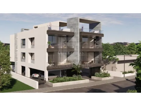 New two bedroom penthouse apartment in Livadhia area near the New Marina in Larnaca - Main Photo