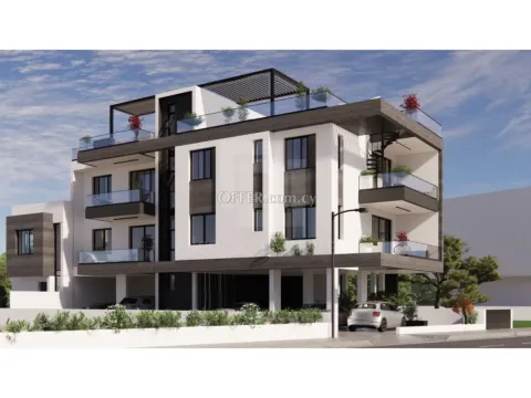 New two bedroom penthouse apartment in Livadhia area Larnaca - Main Photo