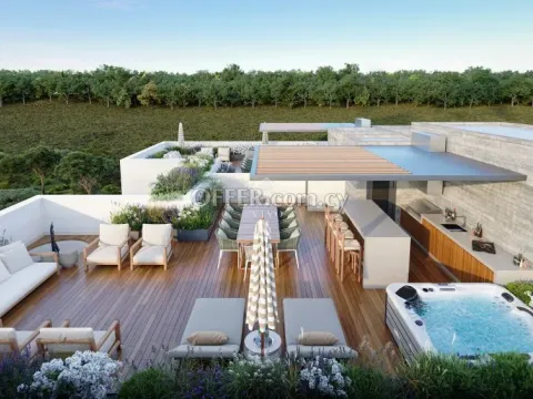 STUNNING 2-BEDROOM PENTHOUSE IN GEROSKIPOU, PAPHOS - Main Photo