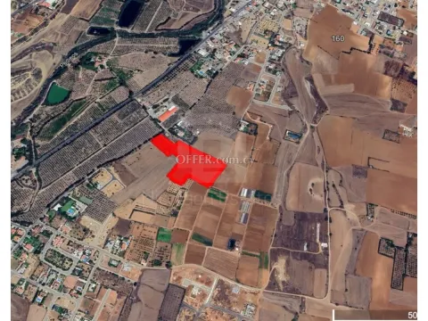 Half plot rectangular shape for sale in Deftera area of Nicosia - Main Photo