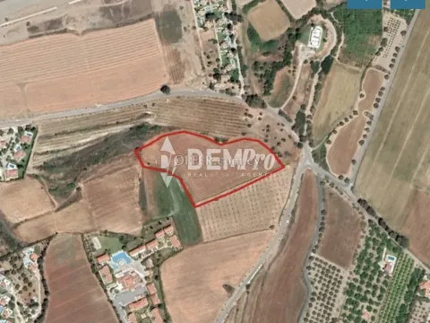 Touristic Land For Sale in Acheleia, Paphos - DP5332